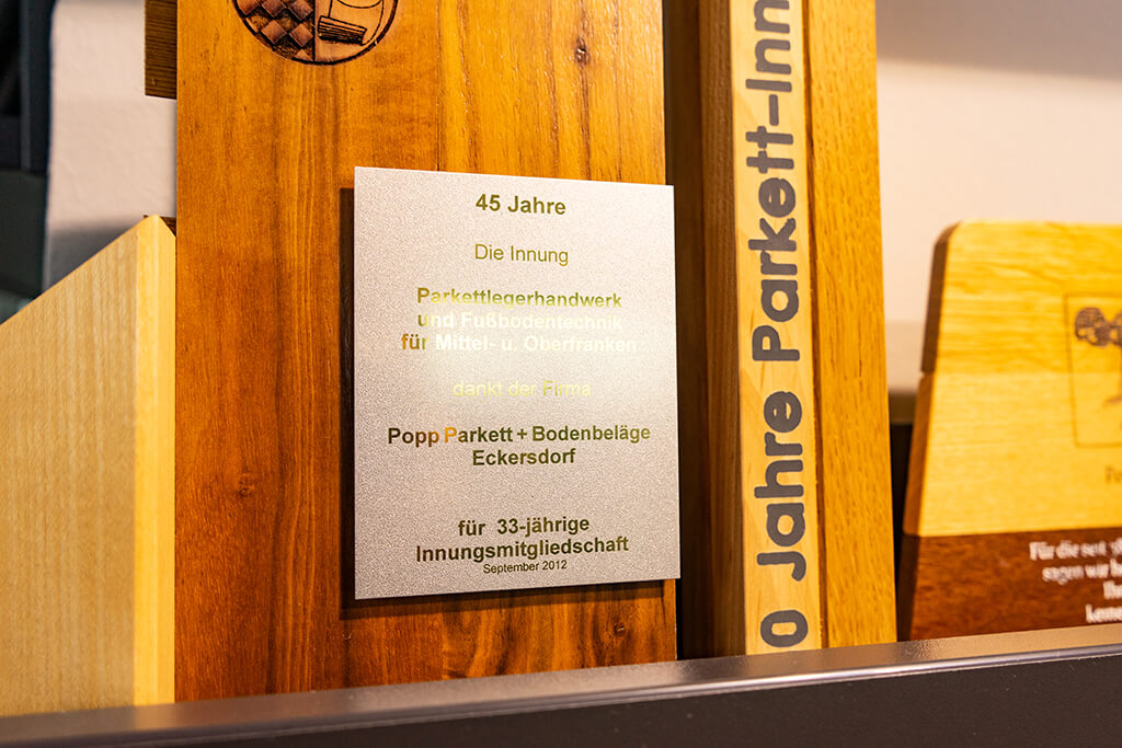 Parkett Popp – Produkte in der Ausstellung Parkett Popp - Produkte in der Ausstellung