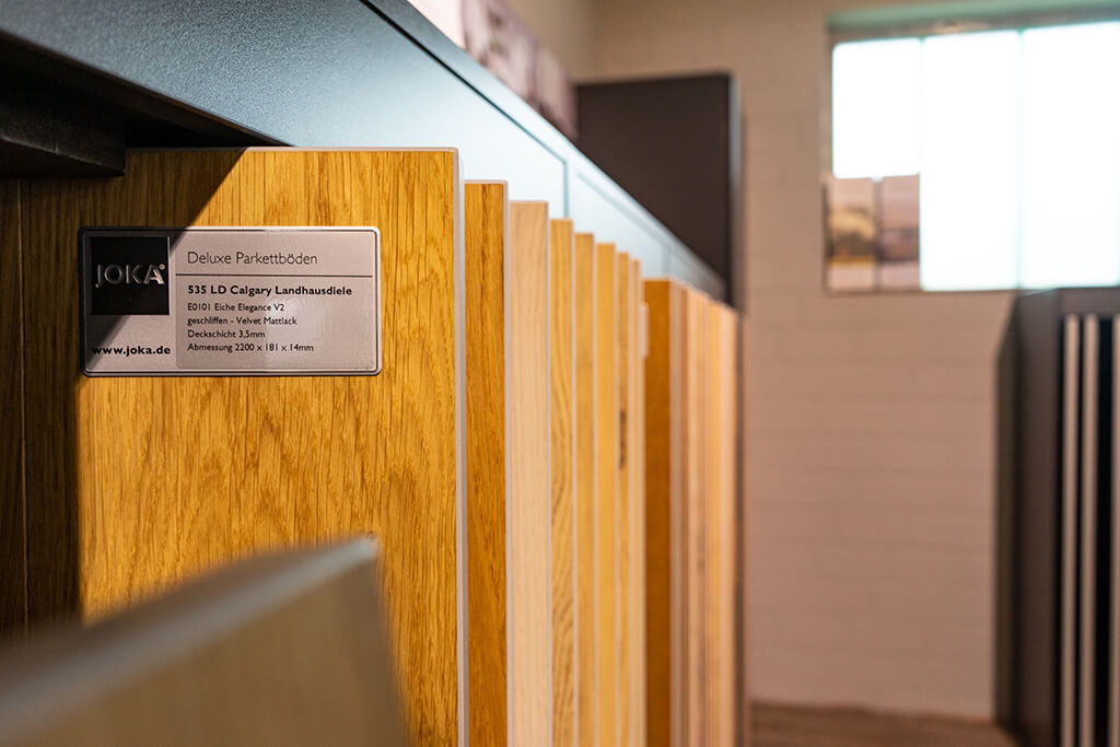 Parkett Popp – Produkte in der Ausstellung Parkett Popp - Produkte in der Ausstellung